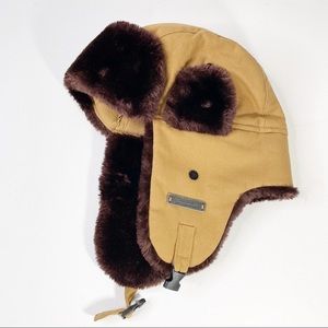 IGLOOS Mens Warm Trapper Hat - Faux Fur